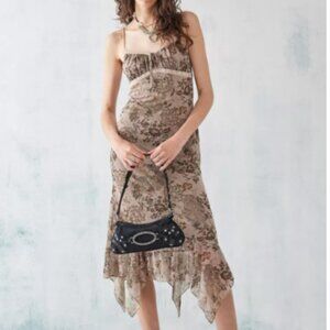 UO Quartz Brown Midi Dress